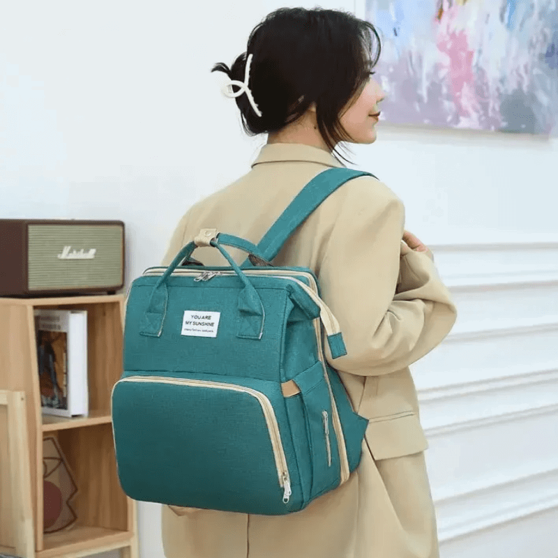 Sac à Dos à Langer - BigBackpack™ - Vert - Mon bébé nomade