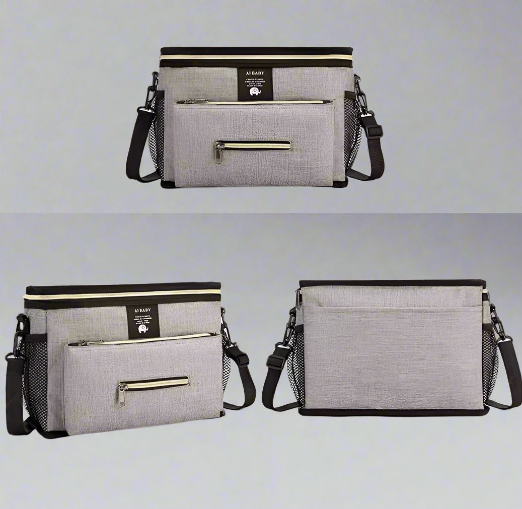 Sac à Langer - BabyTravel™ - Gris - Mon bébé nomade