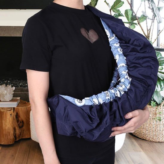 Bebe porte en echarpe | Cocon nomade - Mon bébé nomade