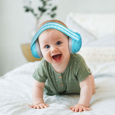 Casque anti bruit bébé | SerenityGo - Mon bébé nomade