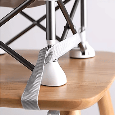 Chaise Pliante - BabyBoosterSeat™ - Gris - Mon bébé nomade