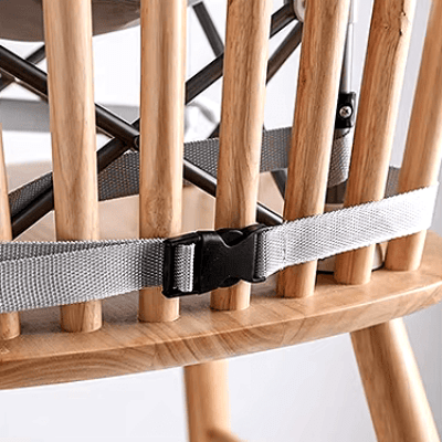 Chaise Pliante - BabyBoosterSeat™ - Gris - Mon bébé nomade