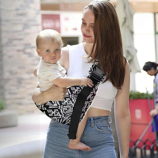 Echarpe de portage bébé | Étreinte bohème - Mon bébé nomade