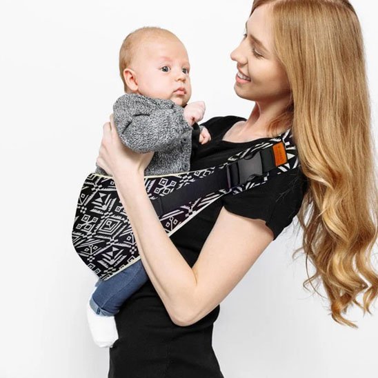 Echarpe de portage bébé | Étreinte bohème - Mon bébé nomade