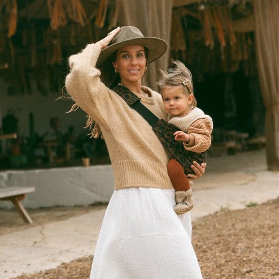 Écharpe de portage | L'attache nomade - Mon bébé nomade