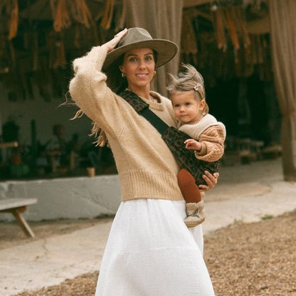 Écharpe de portage | L'attache nomade - Mon bébé nomade