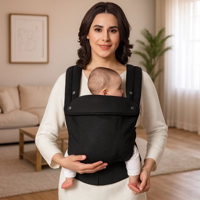 Porte bébé physiologique | ErgonoBaby - Mon bébé nomade