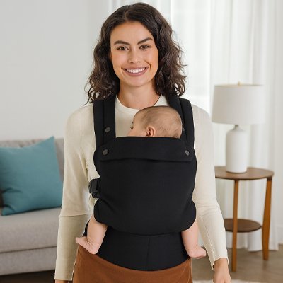 Porte bébé physiologique | ErgonoBaby - Mon bébé nomade