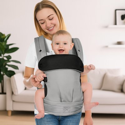 Porte bébé physiologique | ErgonoBaby - Mon bébé nomade