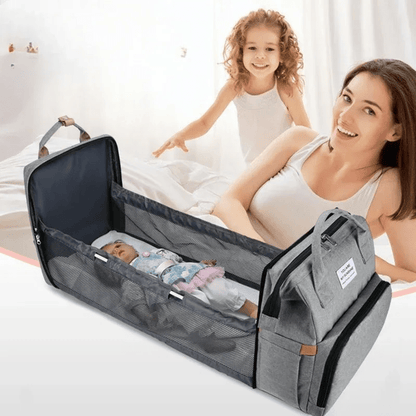 Sac à Dos à Langer - BigBackpack™ - Gris - Mon bébé nomade