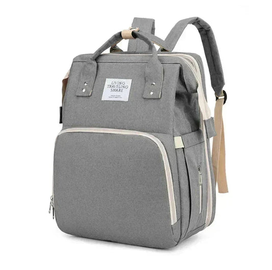 Sac à Dos à Langer - BigBackpack™ - Gris - Mon bébé nomade
