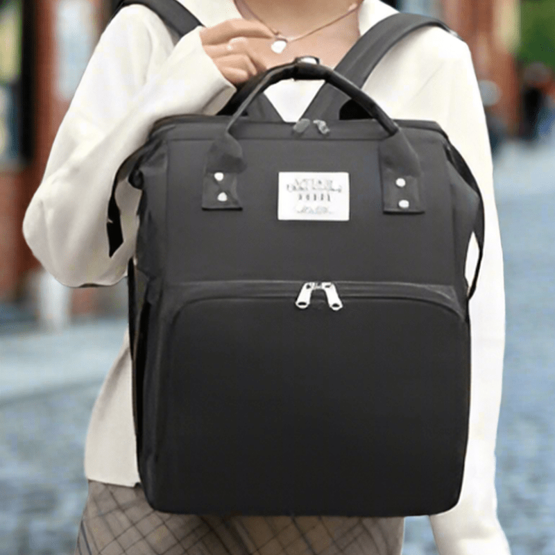 Sac à Dos à Langer - BigBackpack™ - Noir - Mon bébé nomade