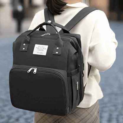 Sac à Dos à Langer - BigBackpack™ - Noir - Mon bébé nomade