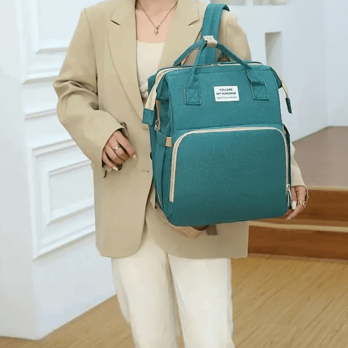 Sac à Dos à Langer - BigBackpack™ - Vert - Mon bébé nomade