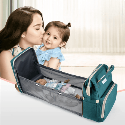Sac à Dos à Langer - BigBackpack™ - Vert - Mon bébé nomade