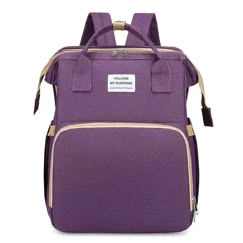 Sac à Dos à Langer - BigBackpack™ - Violet - Mon bébé nomade
