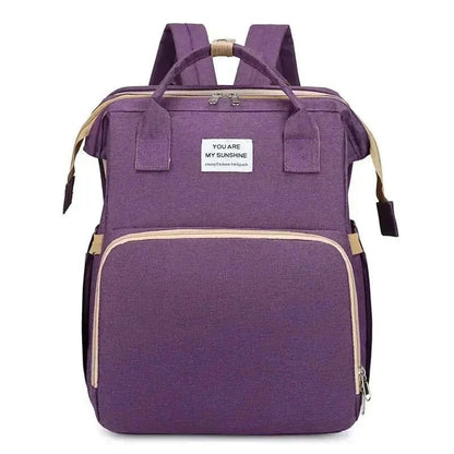 Sac à Dos à Langer - BigBackpack™ - Violet - Mon bébé nomade