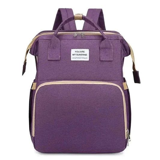 Sac à Dos à Langer - BigBackpack™ - Violet - Mon bébé nomade
