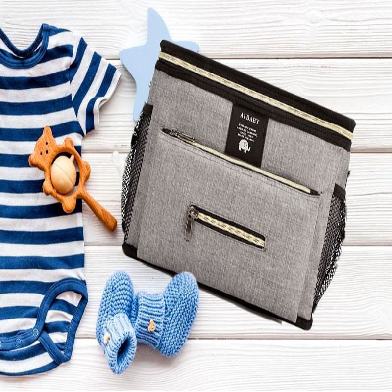 Sac à Langer - BabyTravel™ - Gris - Mon bébé nomade