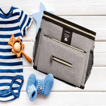 Sac à Langer - BabyTravel™ - Gris - Mon bébé nomade