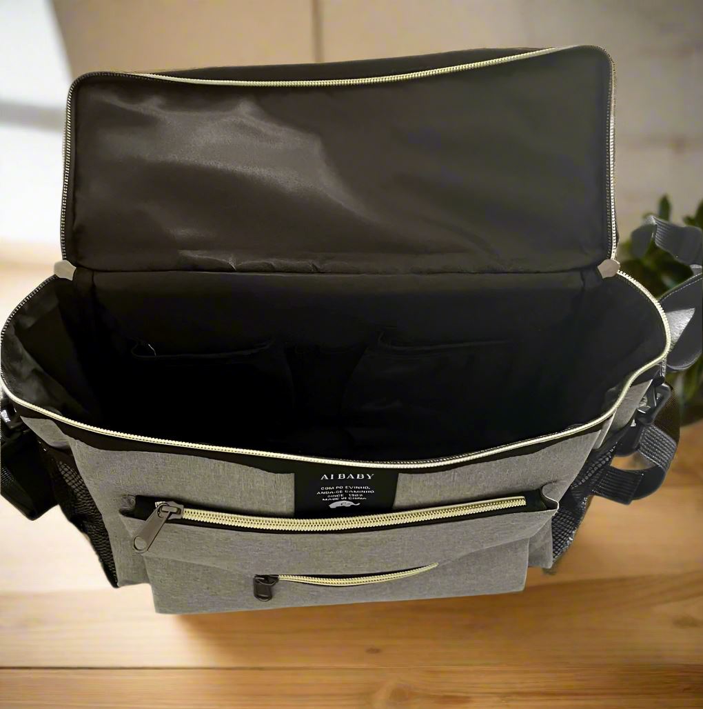 Sac à Langer - BabyTravel™ - Gris - Mon bébé nomade