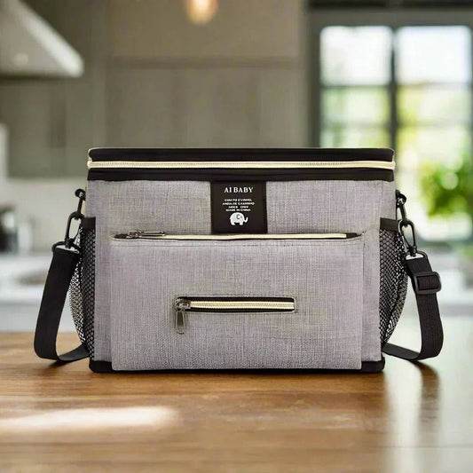 Sac à Langer - BabyTravel™ - Gris - Mon bébé nomade